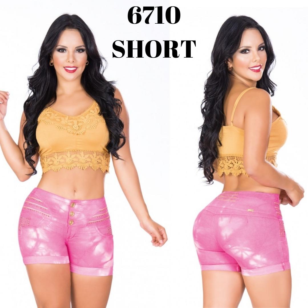 Ref. 001 -6710-S Short levanta cola Colombiano