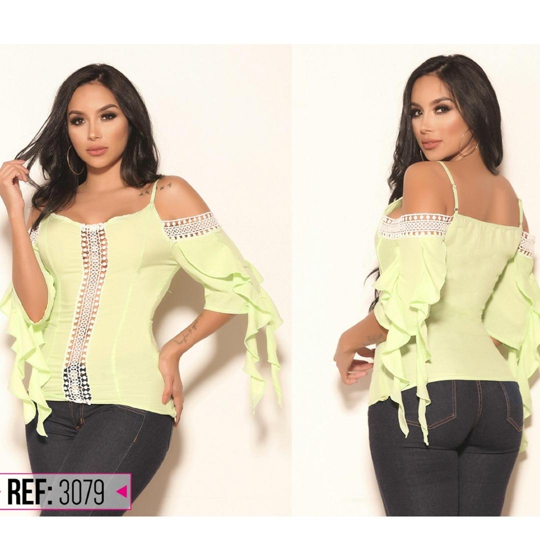 Ref. 004 -3079 Blusa sexy - Ropa Colombiana