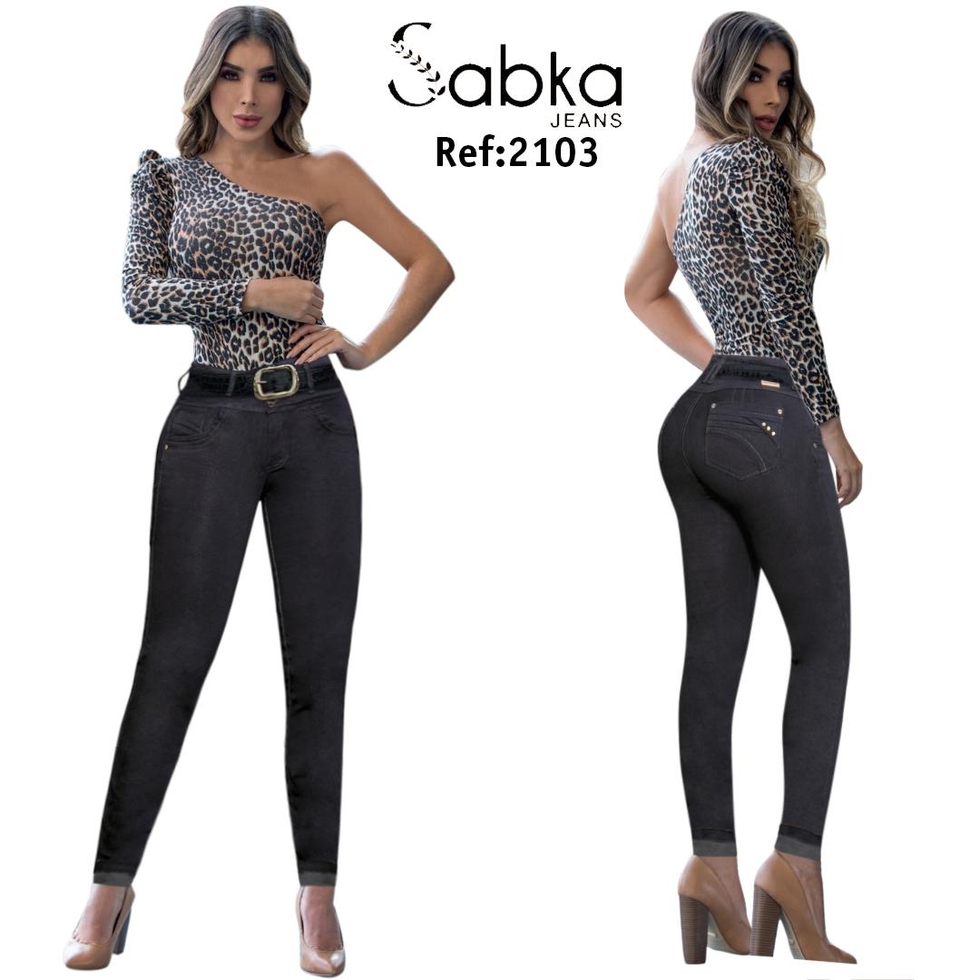 Ref. 069 -SK-2103 Jean Vaquero Levanta Cola Colombiano - Ropa Colombiana