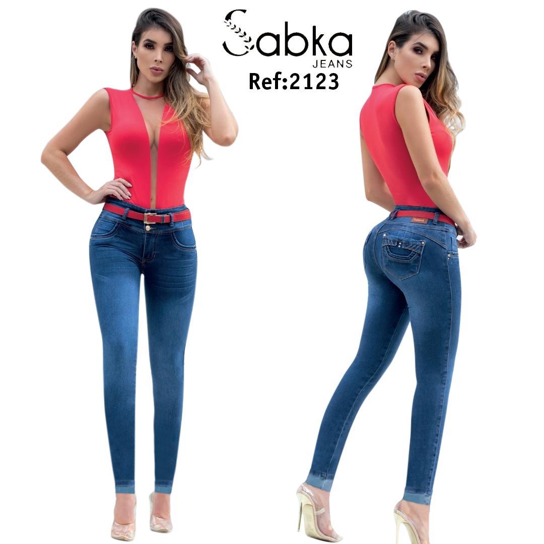 Ref. 069 -SK-2123 Jean Vaquero Levanta Cola Colombiano - Ropa Colombiana