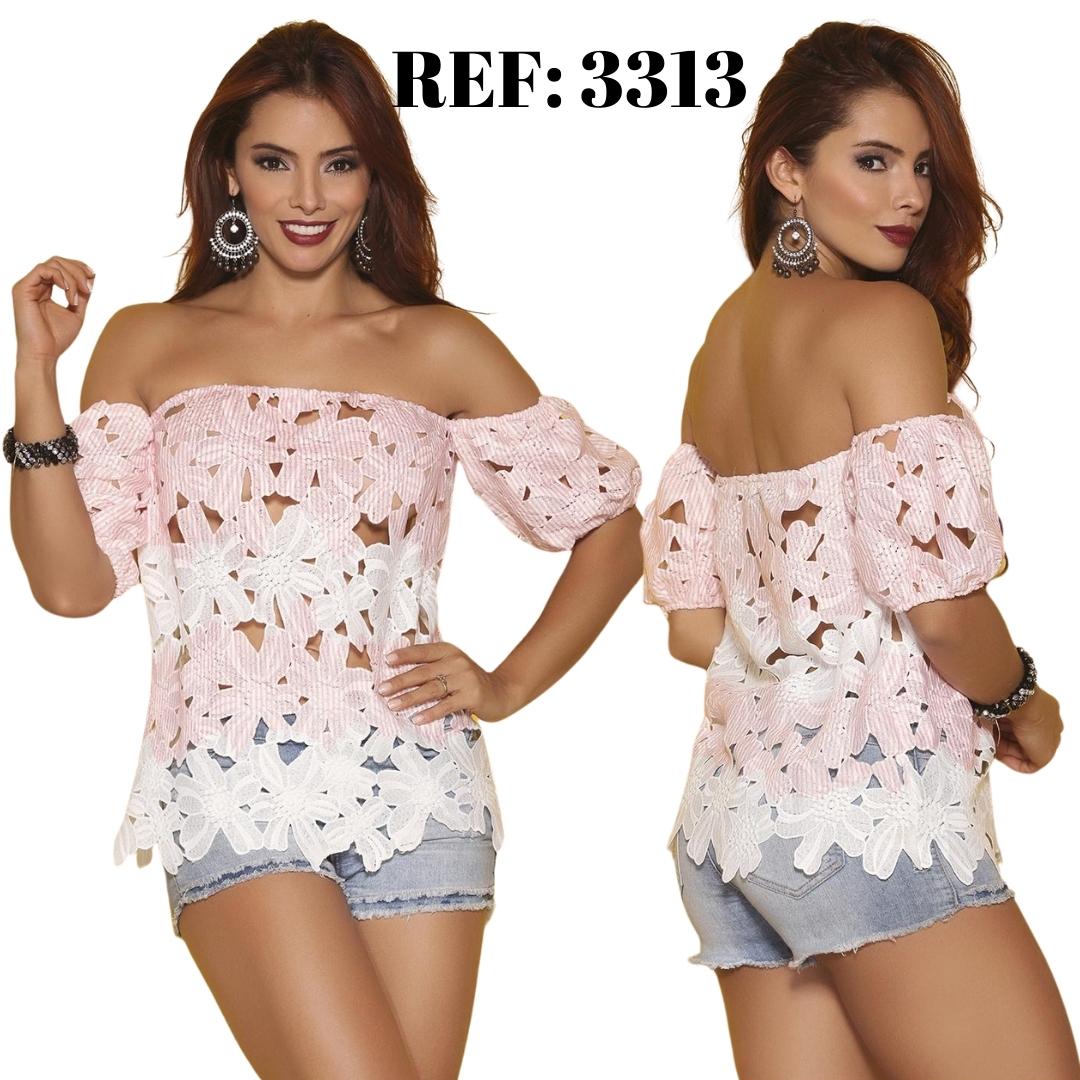 Ref. 003 -3313 Blusas Amaricanas Dama - Ropa Colombiana
