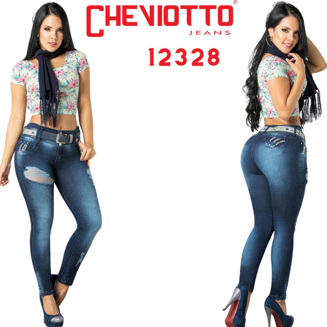 Ref. 001 -12328 Jean Colombiano Estilizado - Ropa Colombiana