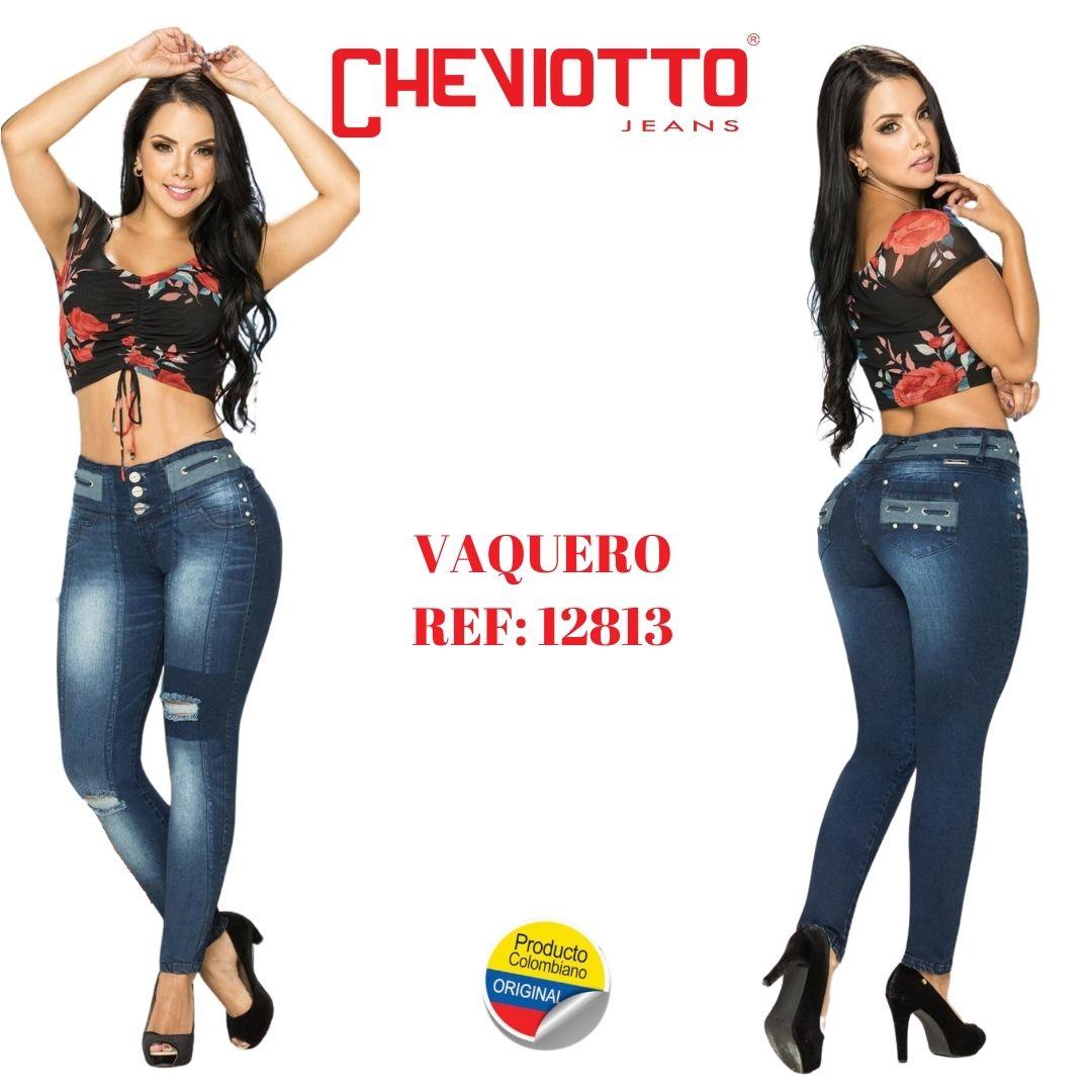 Ref. 001 -12813 Jeans Con Bolsillos - Ropa Colombiana
