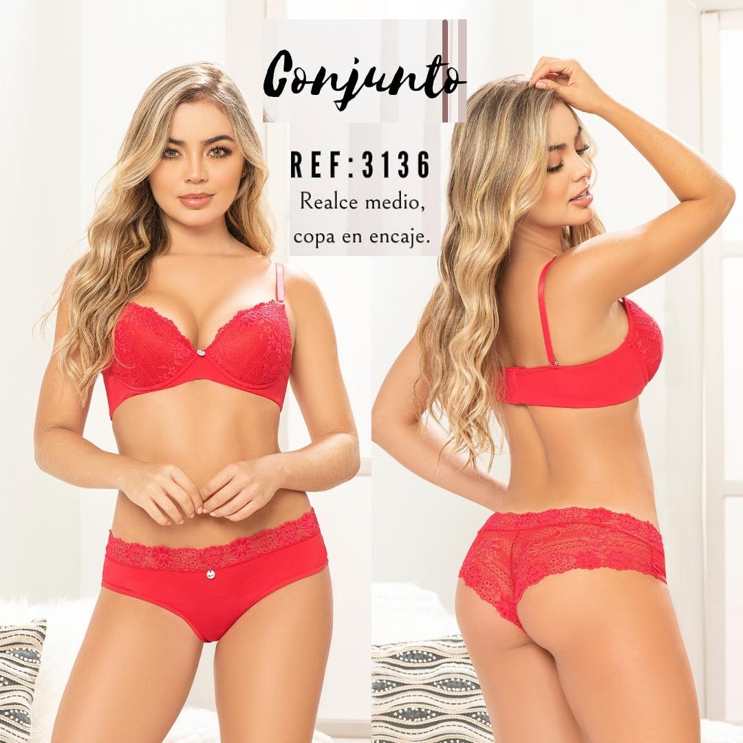 Ref. 079 -3136-7136 Conjunto Ropa Interior