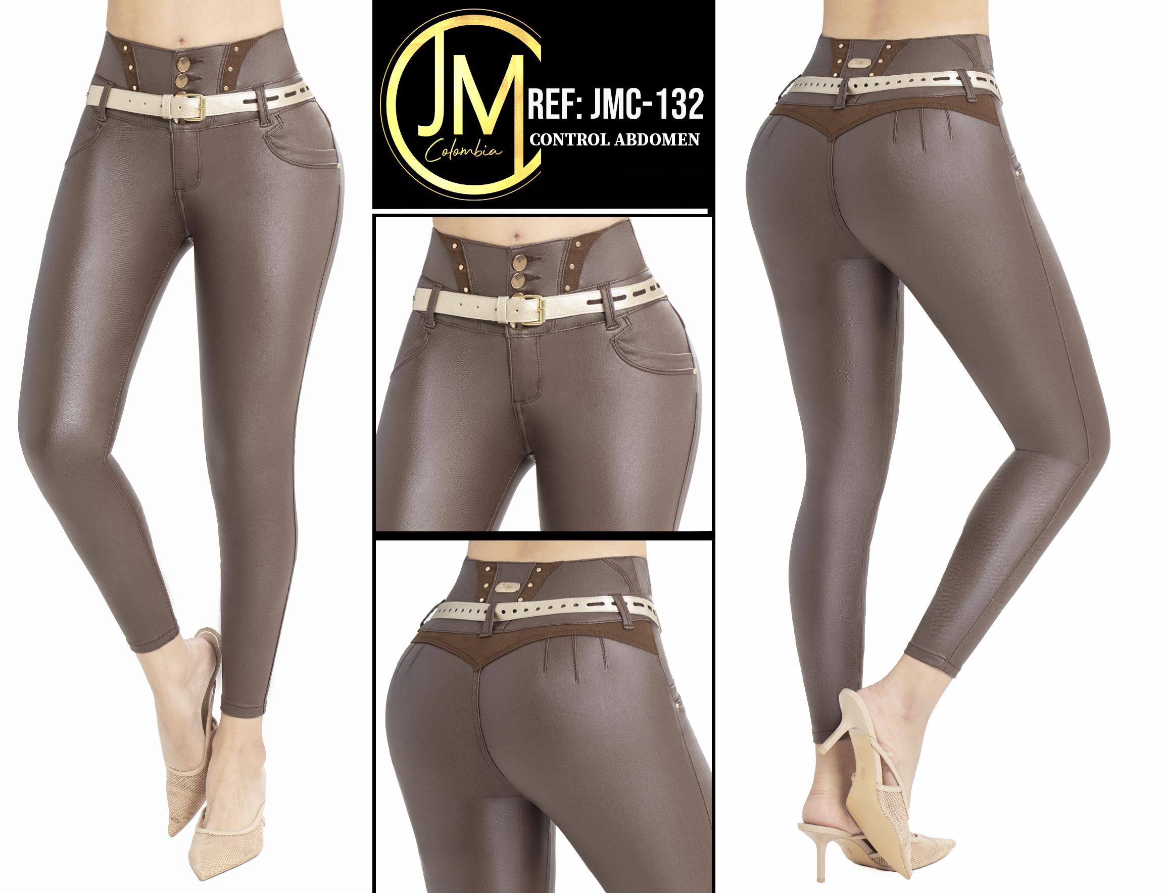 Ref. 037 -JMC132 Oferta Jeans Colombianos para Dama Con Faja