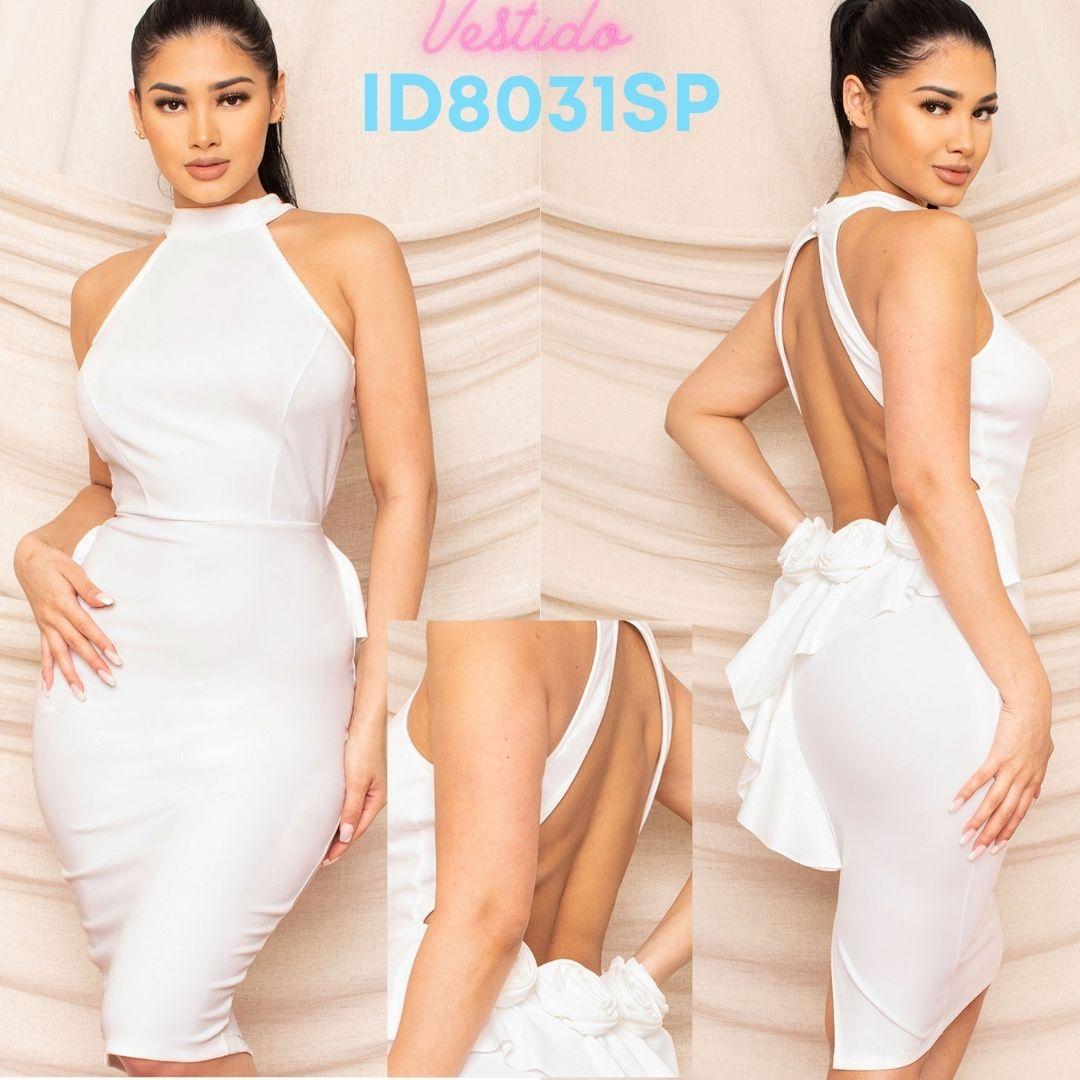 Ref. 003 -ID8031SP Vestido de fiesta de Los Angeles - Ropa Colombiana
