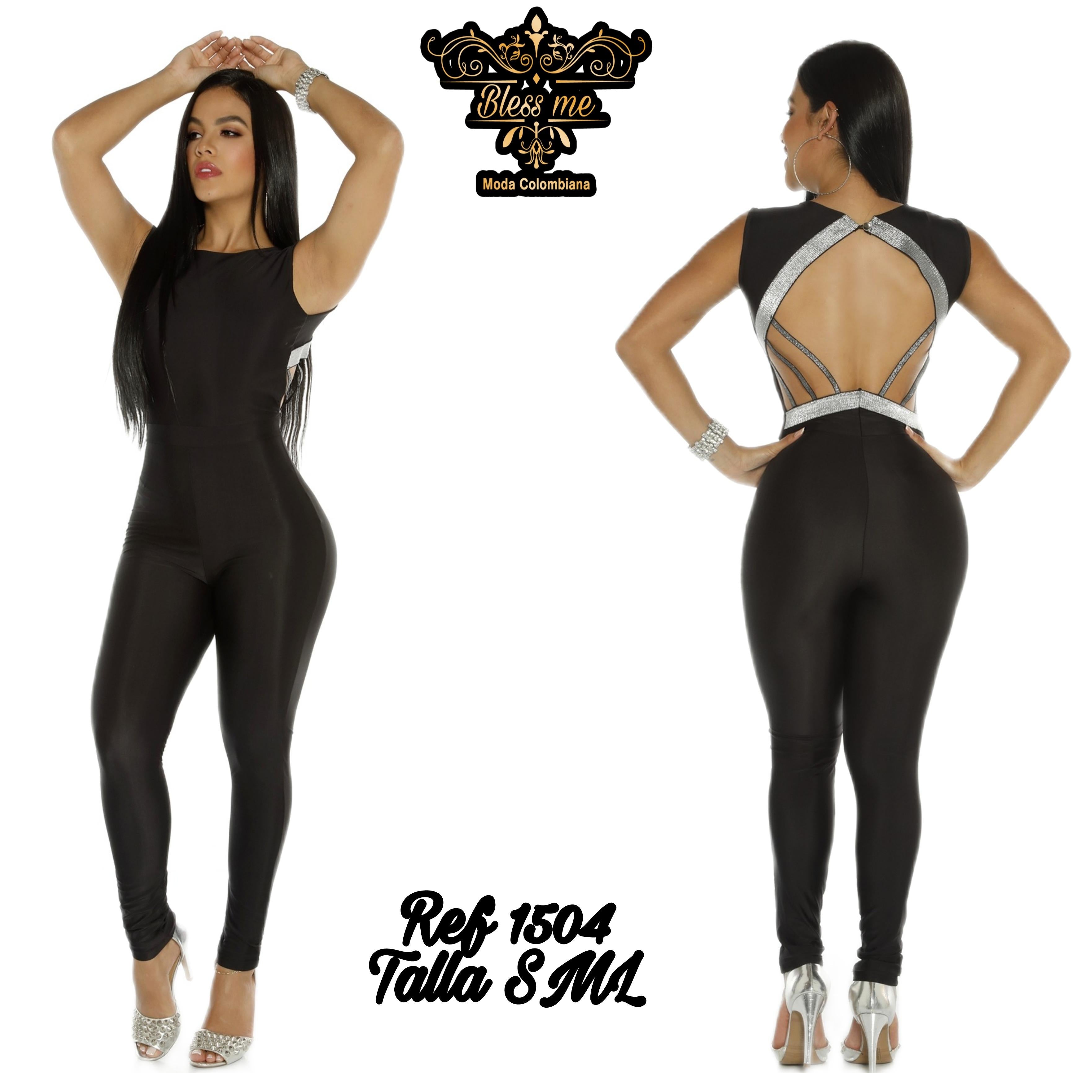 Ref. 058 -BM1504 ENTERIZO COLOMBIANO DE TELA - Ropa Colombiana