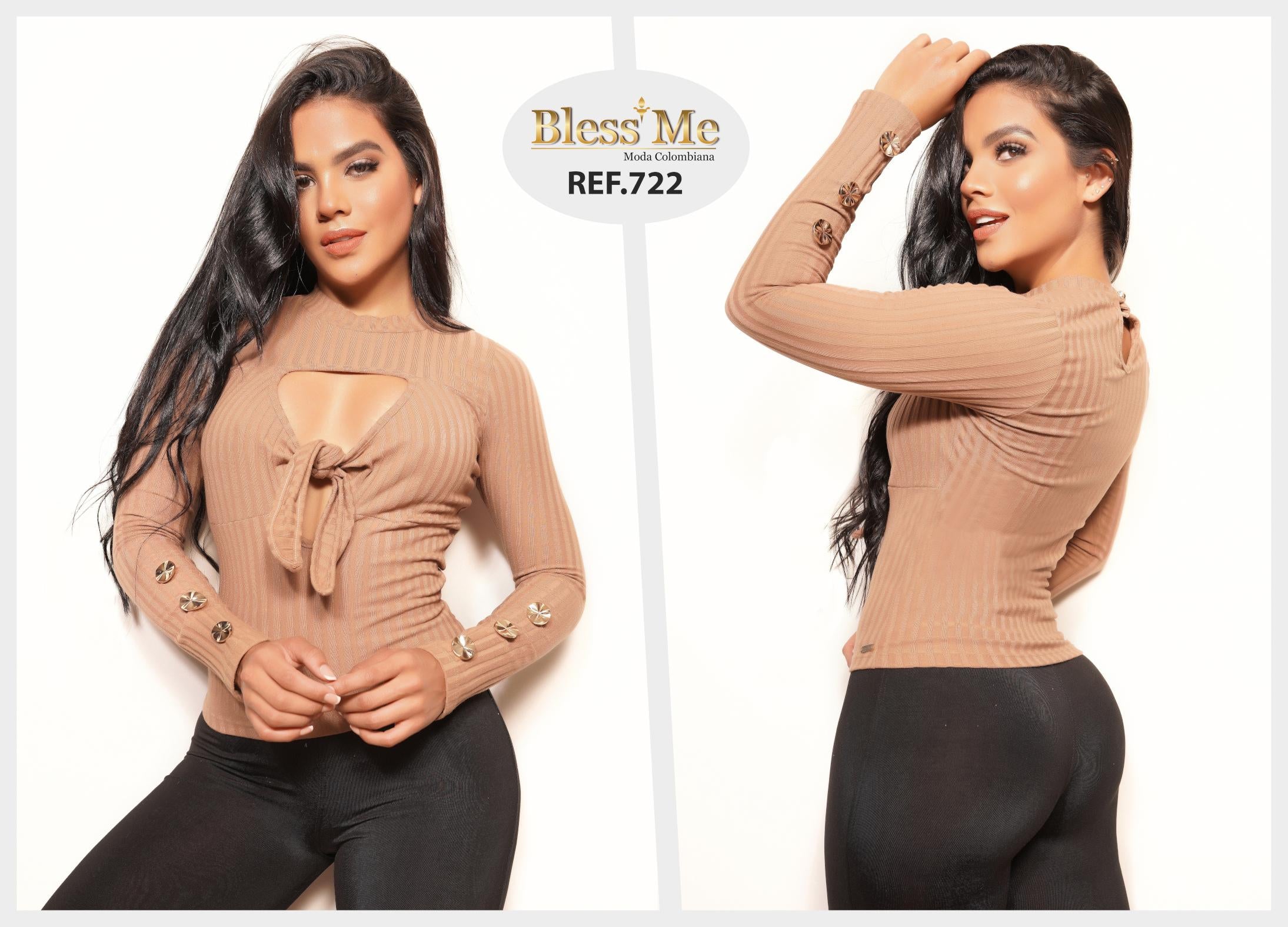 Ref. 082 -BM722 Blusa colombiana