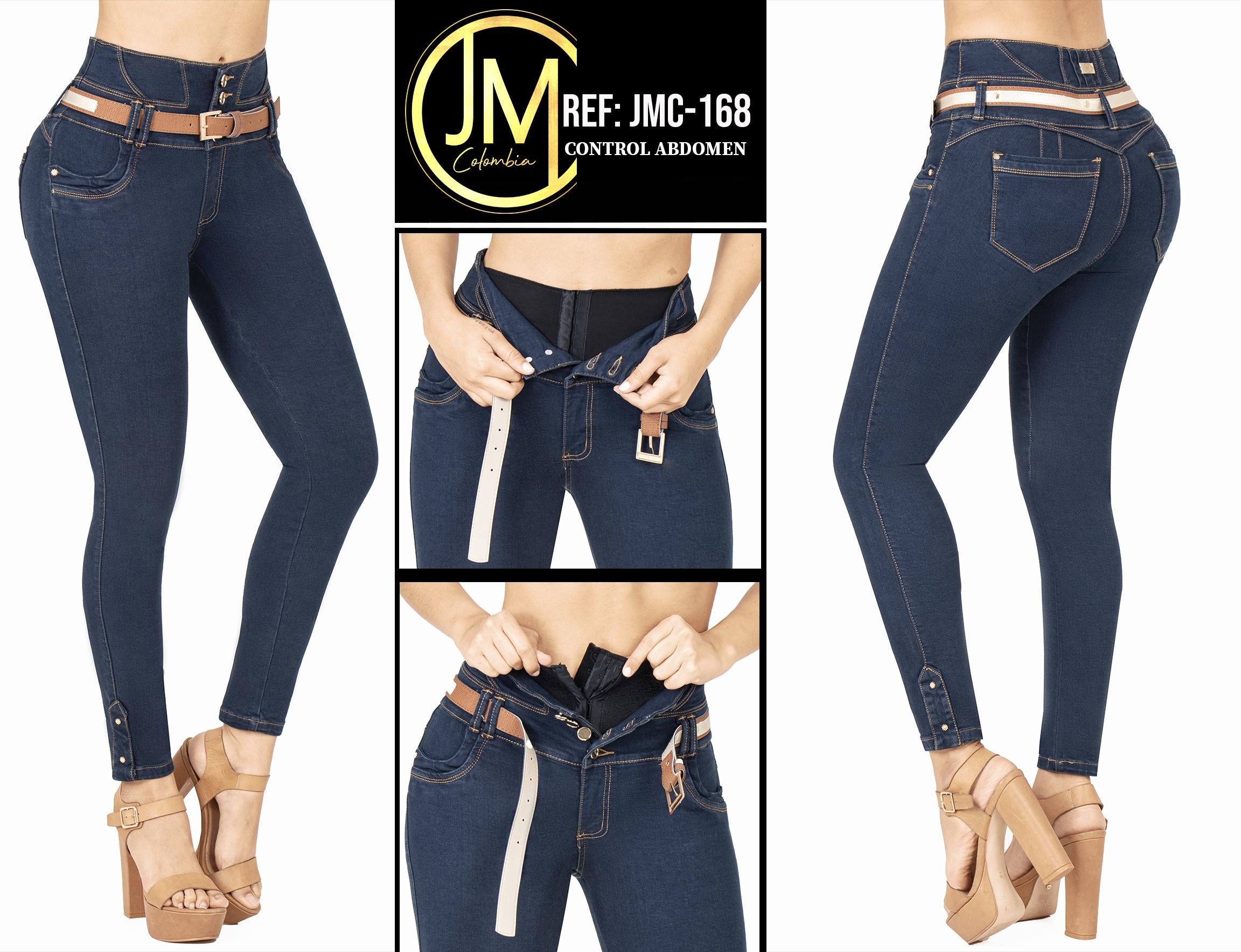 Ref. 037 -JMC168 Oferta Jean colombiano efecto push up - Ropa Colombiana