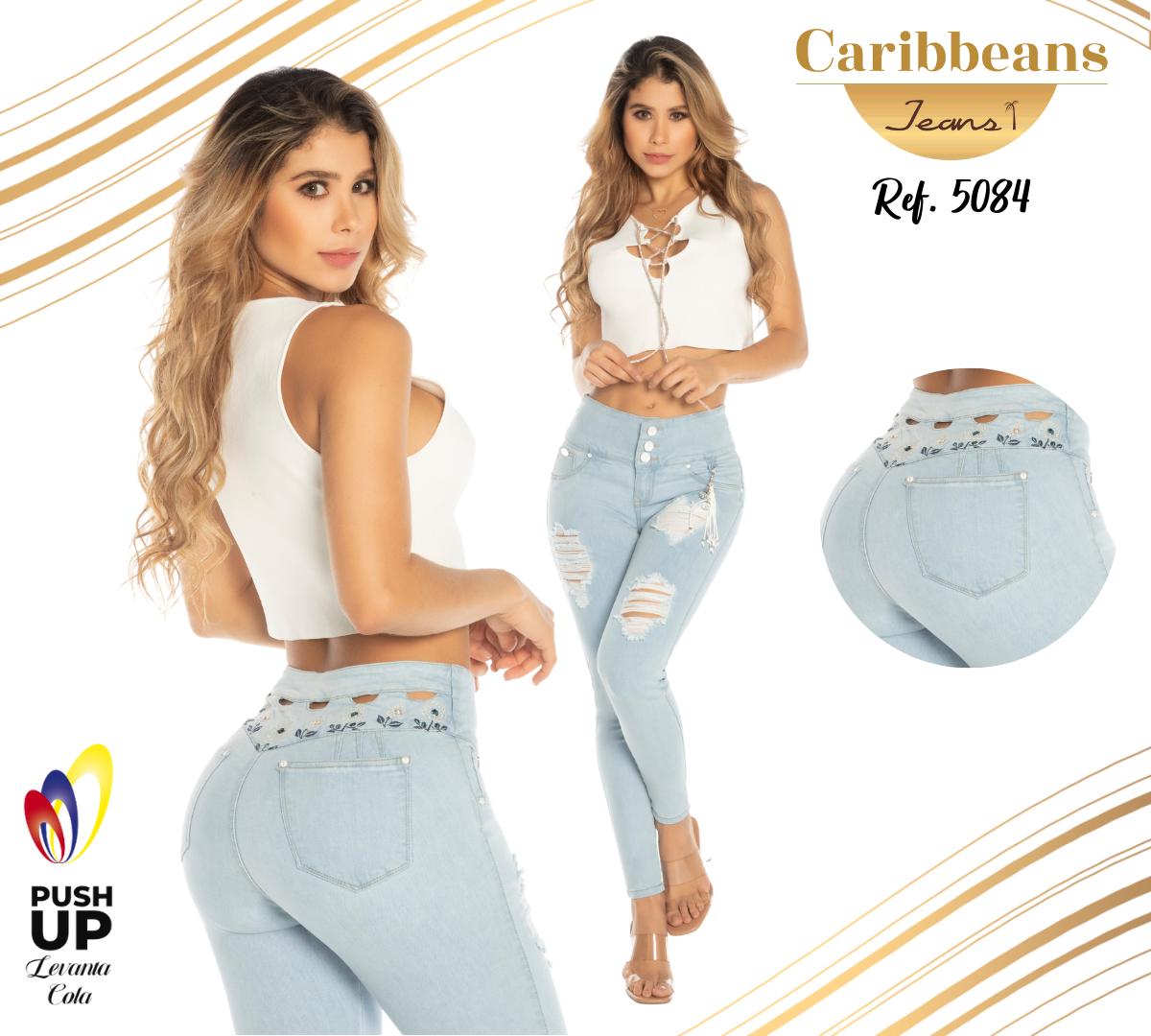 Ref. 041 -CB5084 Jean Push Up Colombiano - Ropa Colombiana