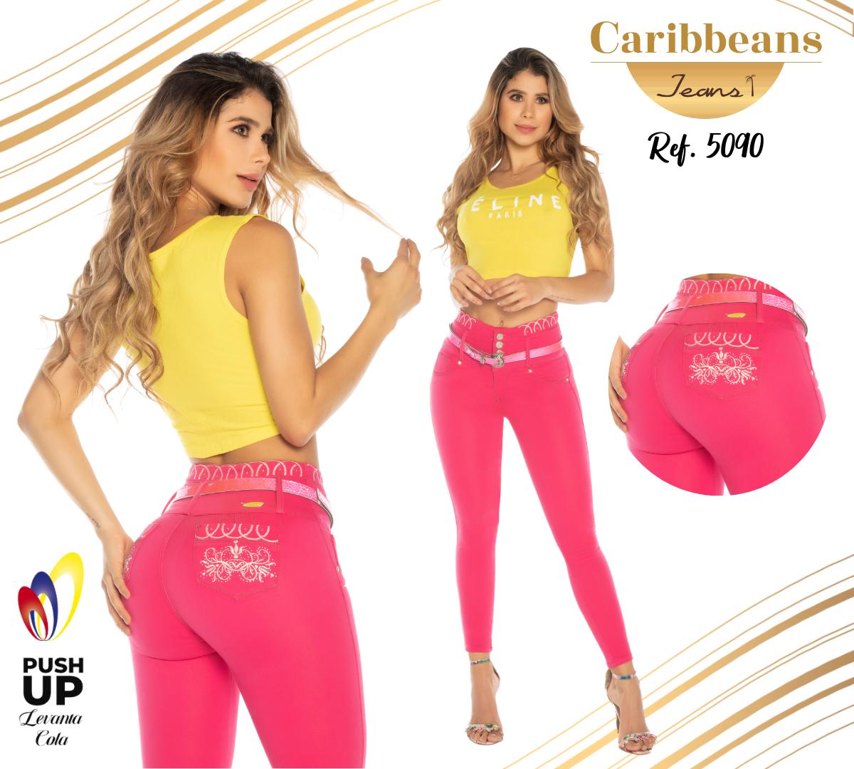 Ref. 041 -CB5090 Vaqueros Push Up - Ropa Colombiana