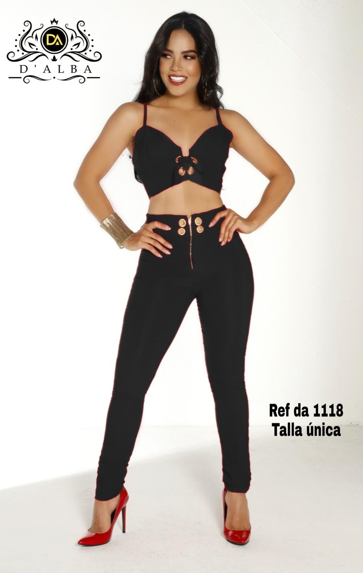 Ref. 058 -DA1118 Conjunto pantalón - Ropa Colombiana