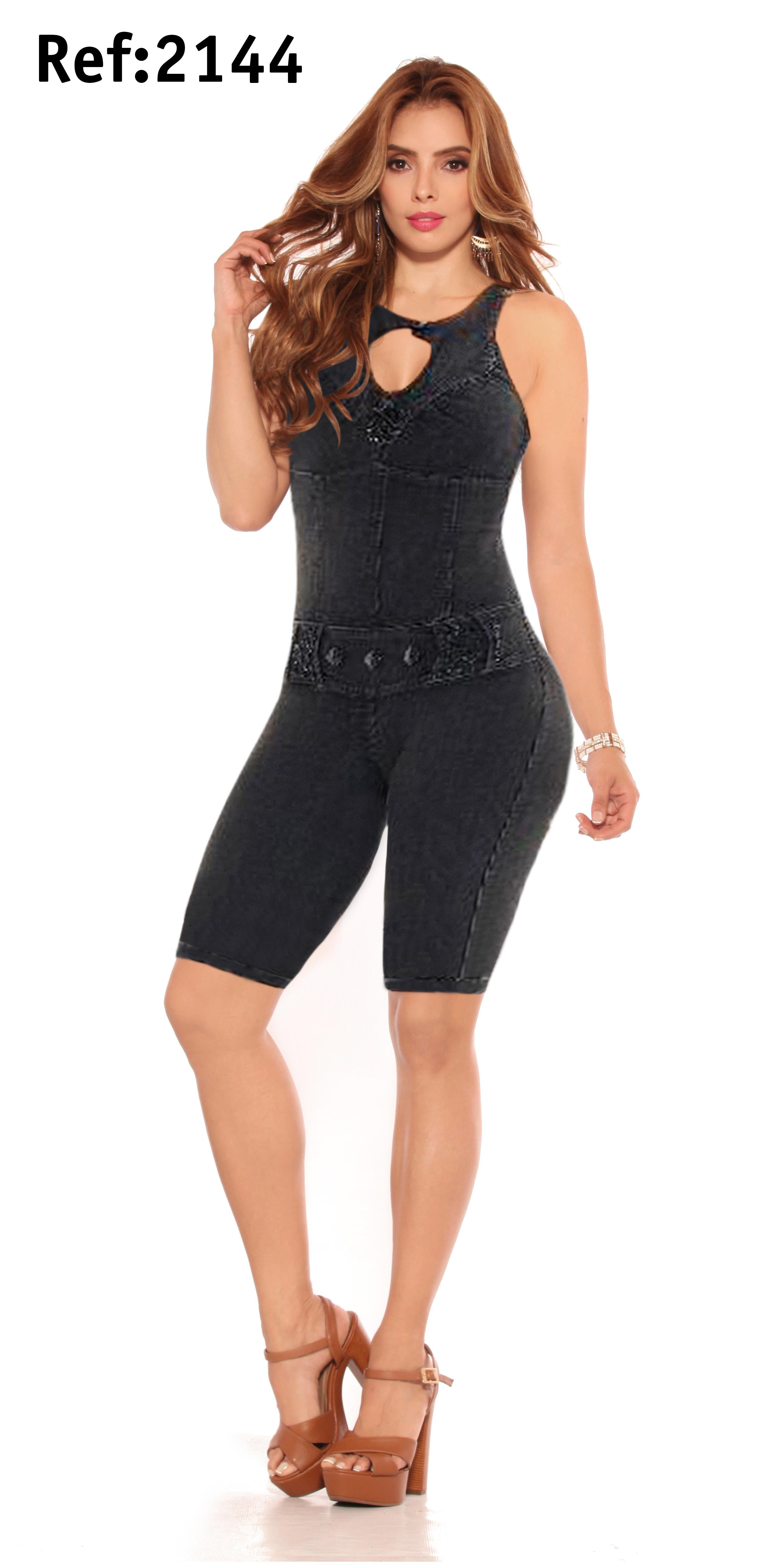 Ref. 007 -2144C Enterizo Capri Sexy - Ropa Colombiana