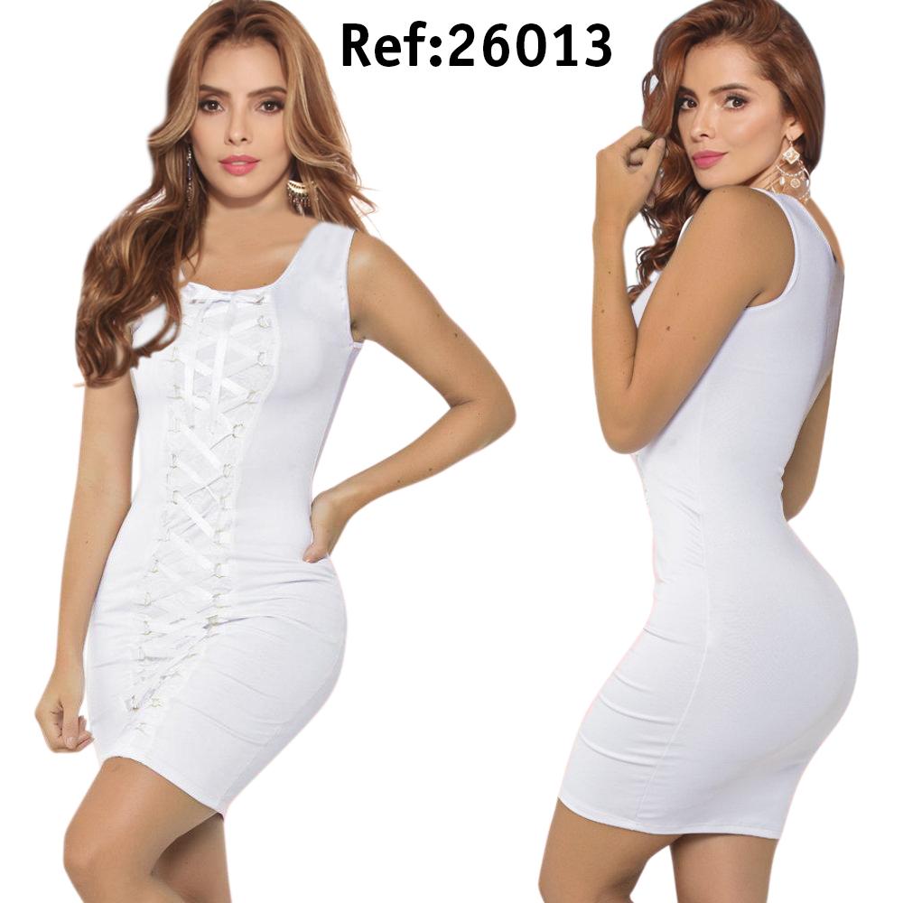 Ref. 004 -26013 VESTIDO SEXY COLOMBIANO - Ropa Colombiana