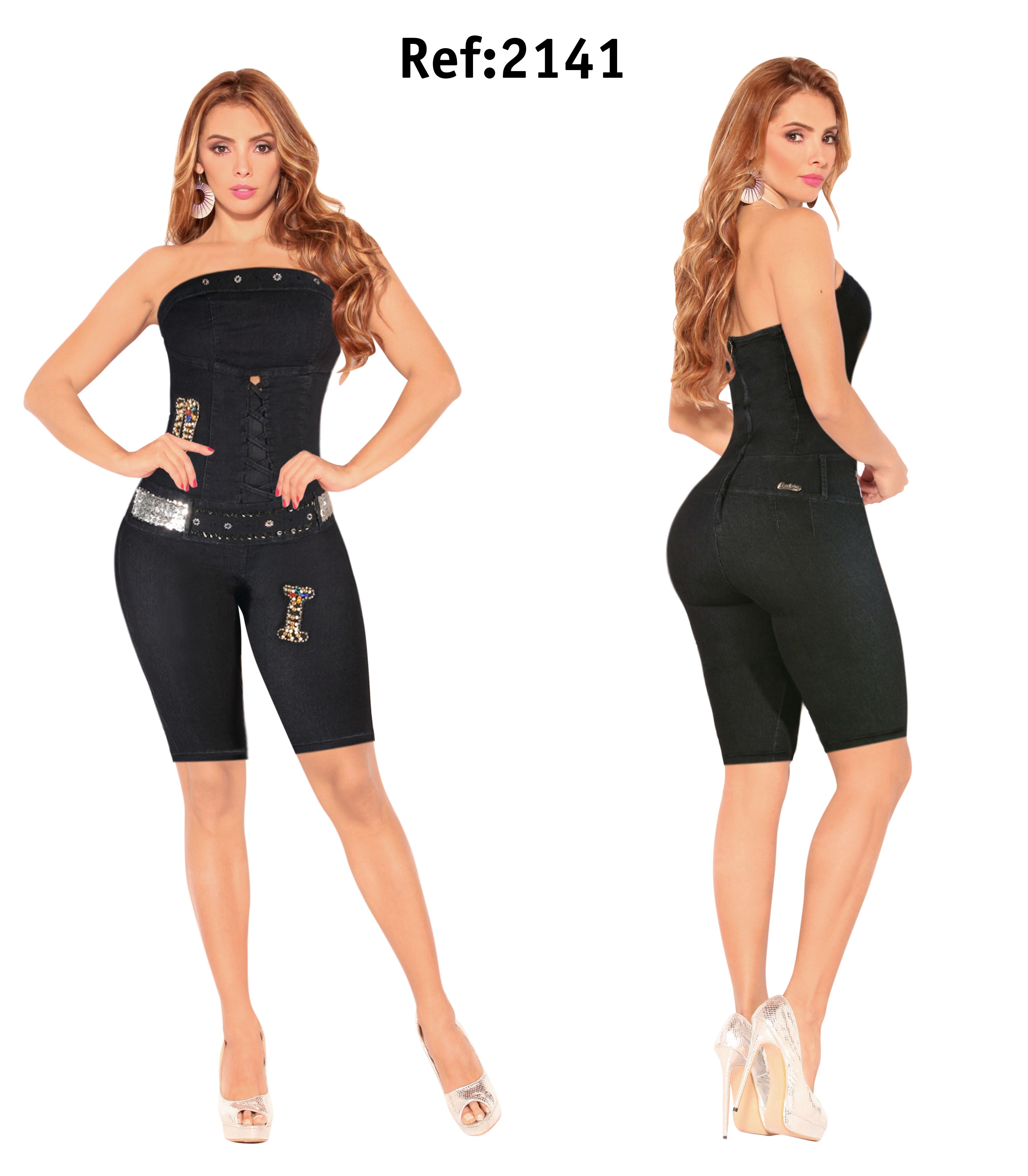 Ref. 007 -2141C Enterizo Capri Sexy - Ropa Colombiana