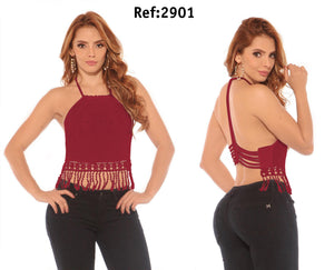 Ref. 005 -2901 Blusa Sexy Escotada - Ropa Colombiana