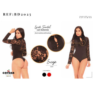 Ref. 004 -BD2025 Body Colombiano Latex moda Boutique - Ropa Colombiana