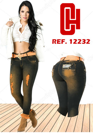 Ref. 001 -12232 Jean levantacola - Ropa Colombiana