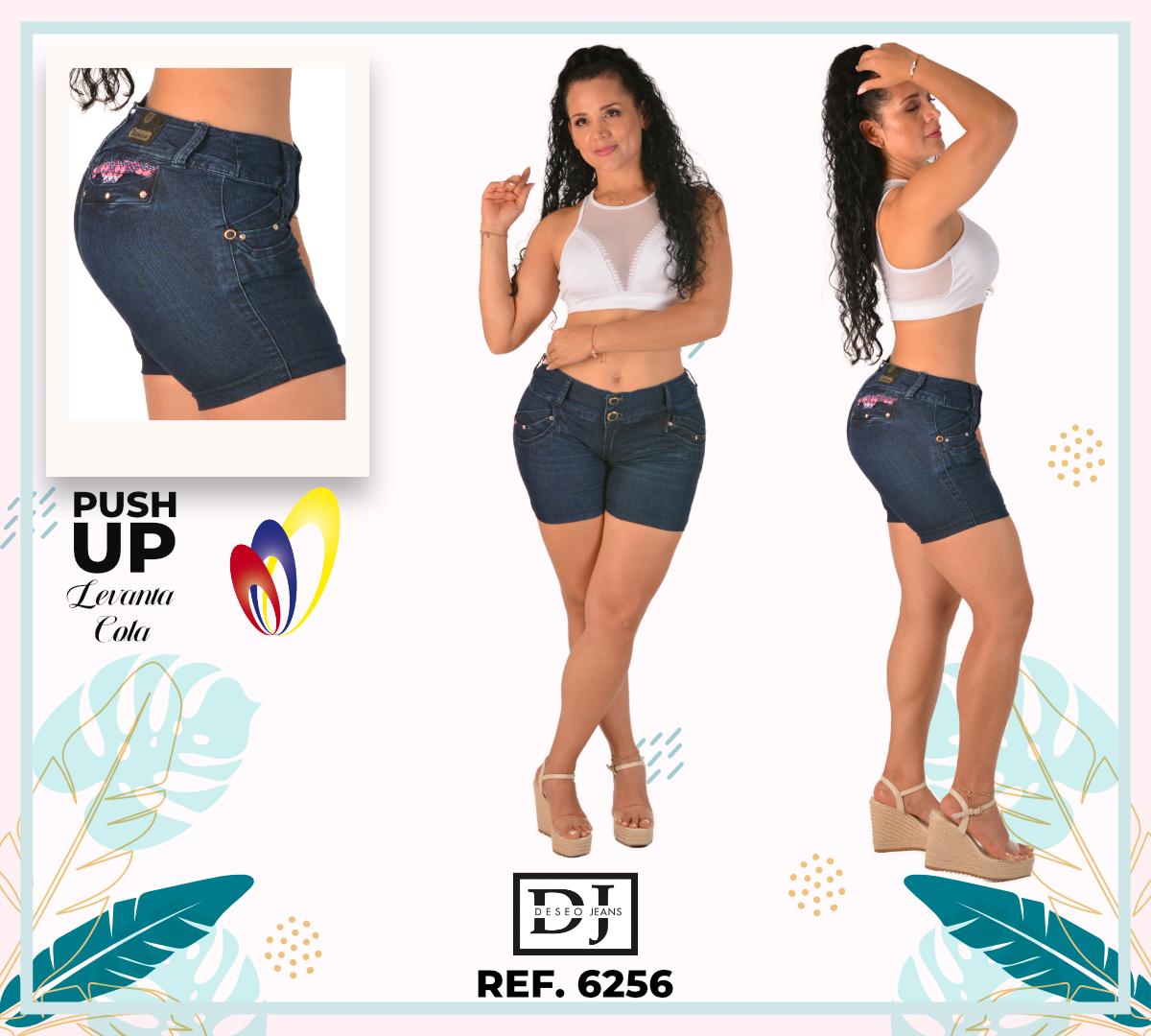 Ref. 006 -6256 SHORT LEVANTACOLA COLOMBIANO DESEO