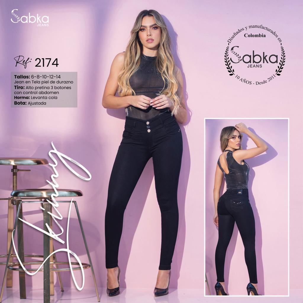 Ref. 069 -SK-2174 Jean levantacola - Ropa Colombiana