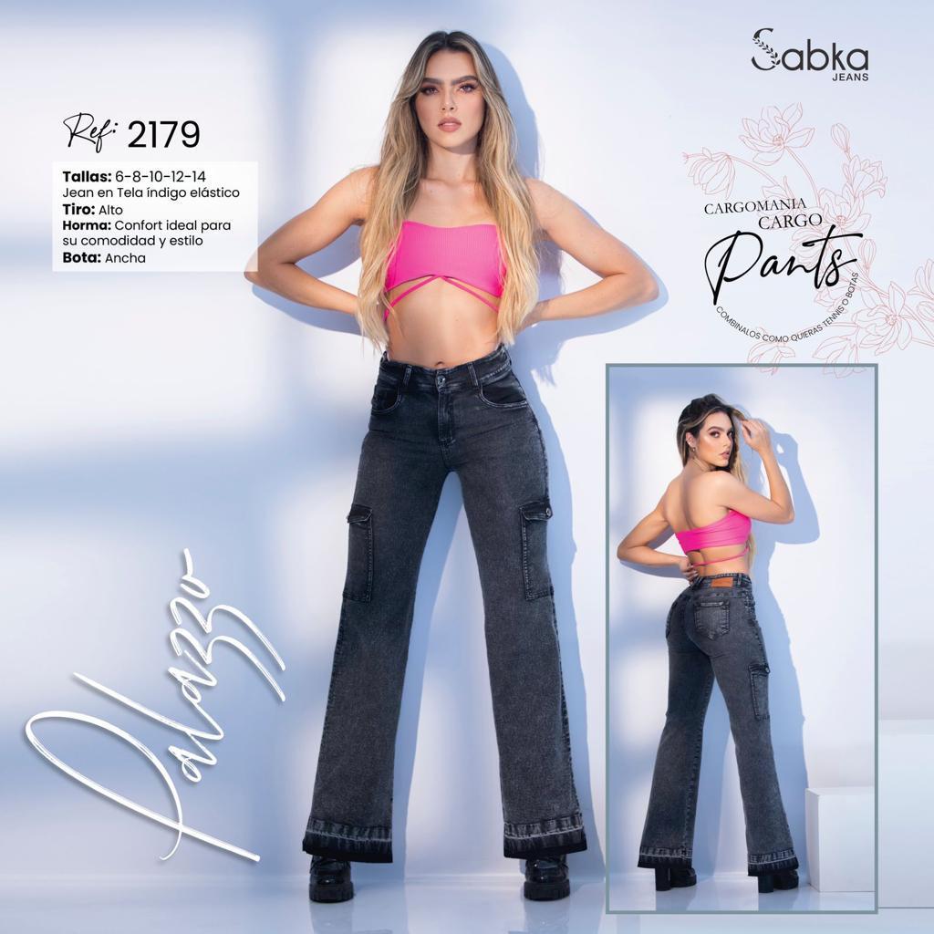 Ref. 069 -SK-2179 Jean levantacola colombiano - Ropa Colombiana