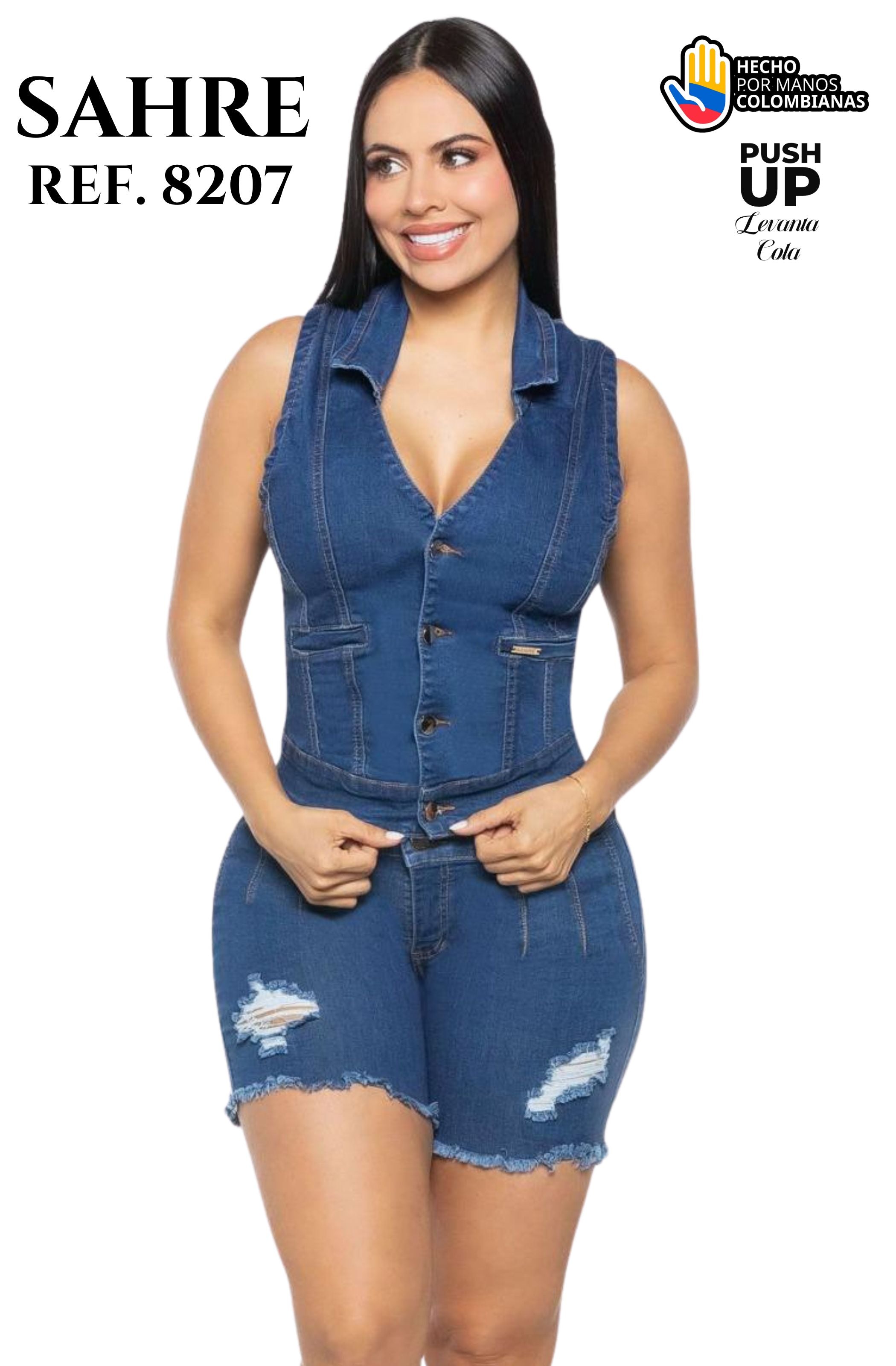 Referencia 006 -8207 Conjunto Short Push Up