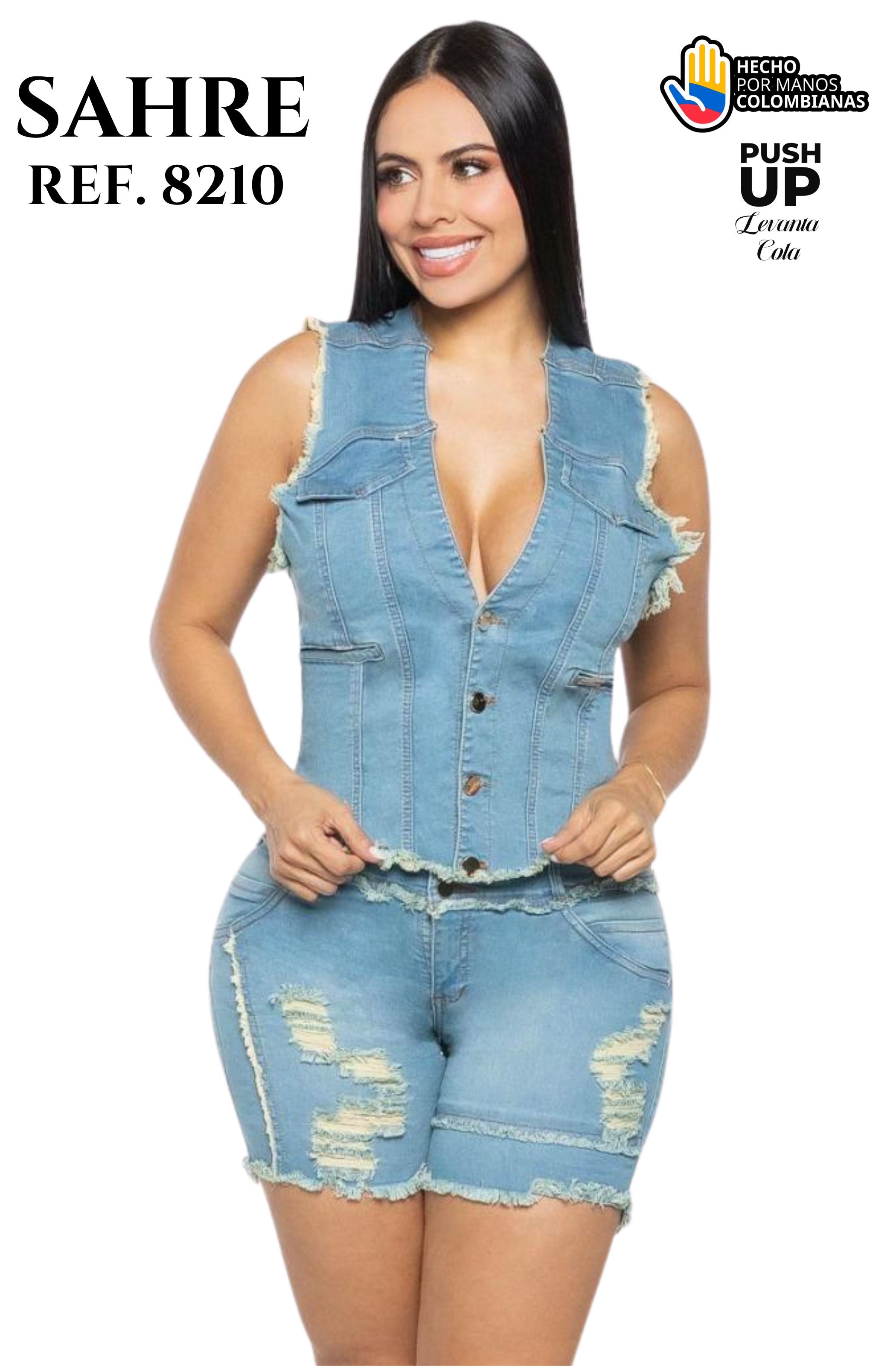 Referencia 006 -8210 Conjunto Short Push Up