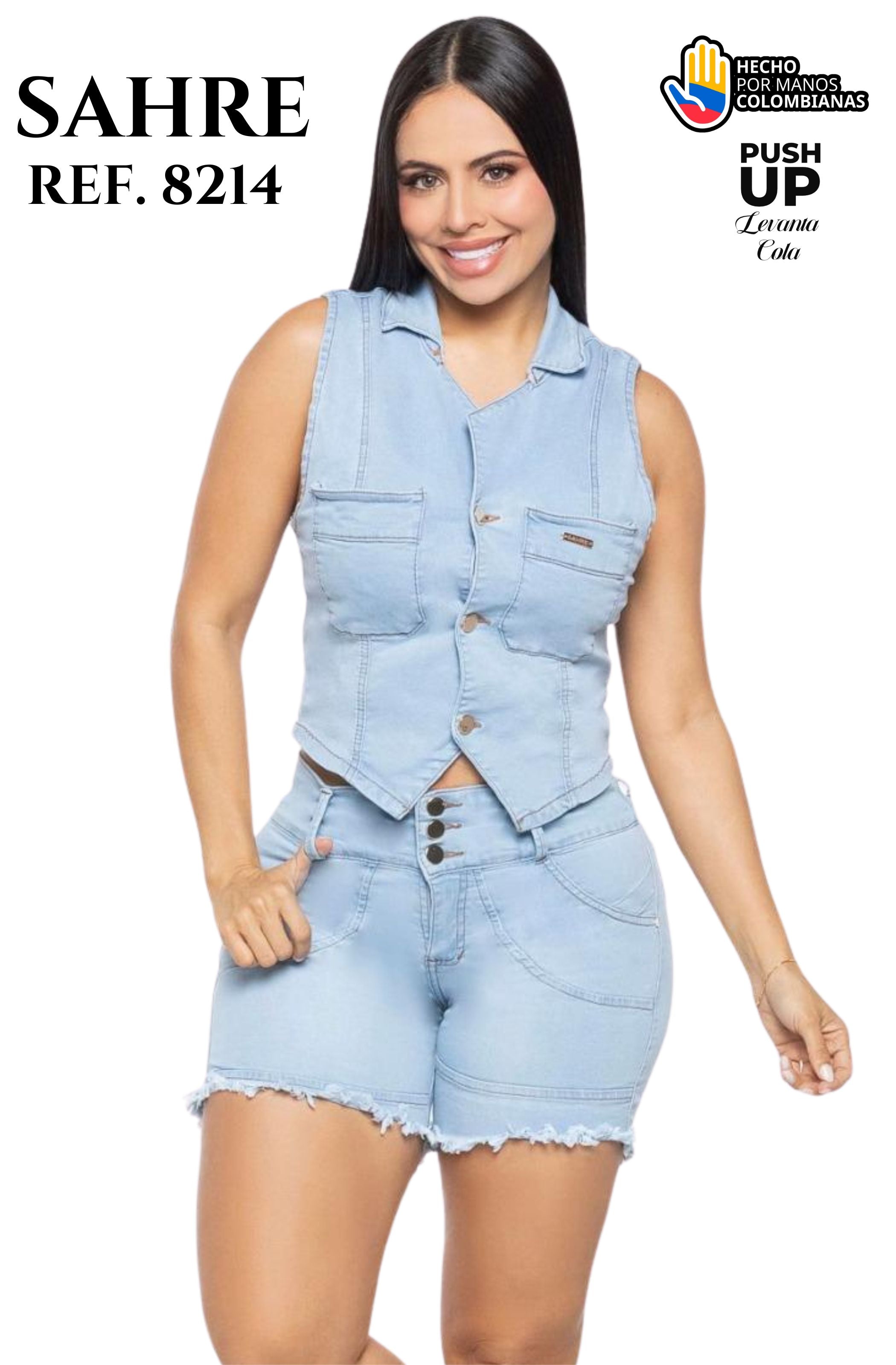 Referencia 006 -8214 Conjunto Short Push Up
