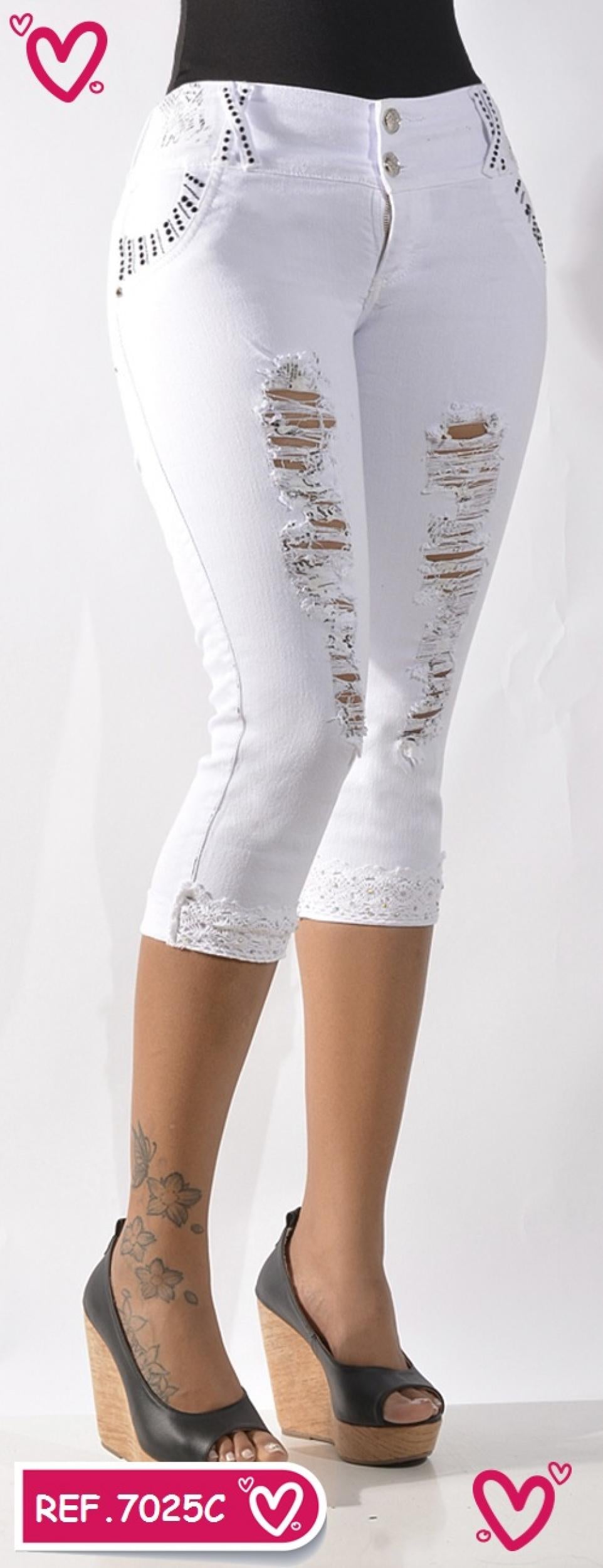 Ref. 030 -7025C Jean Capri - Ropa Colombiana