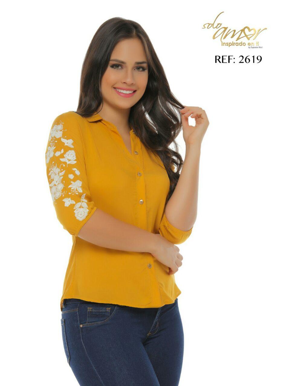 Ref. 015 -2619 Blusa de moda - Ropa Colombiana