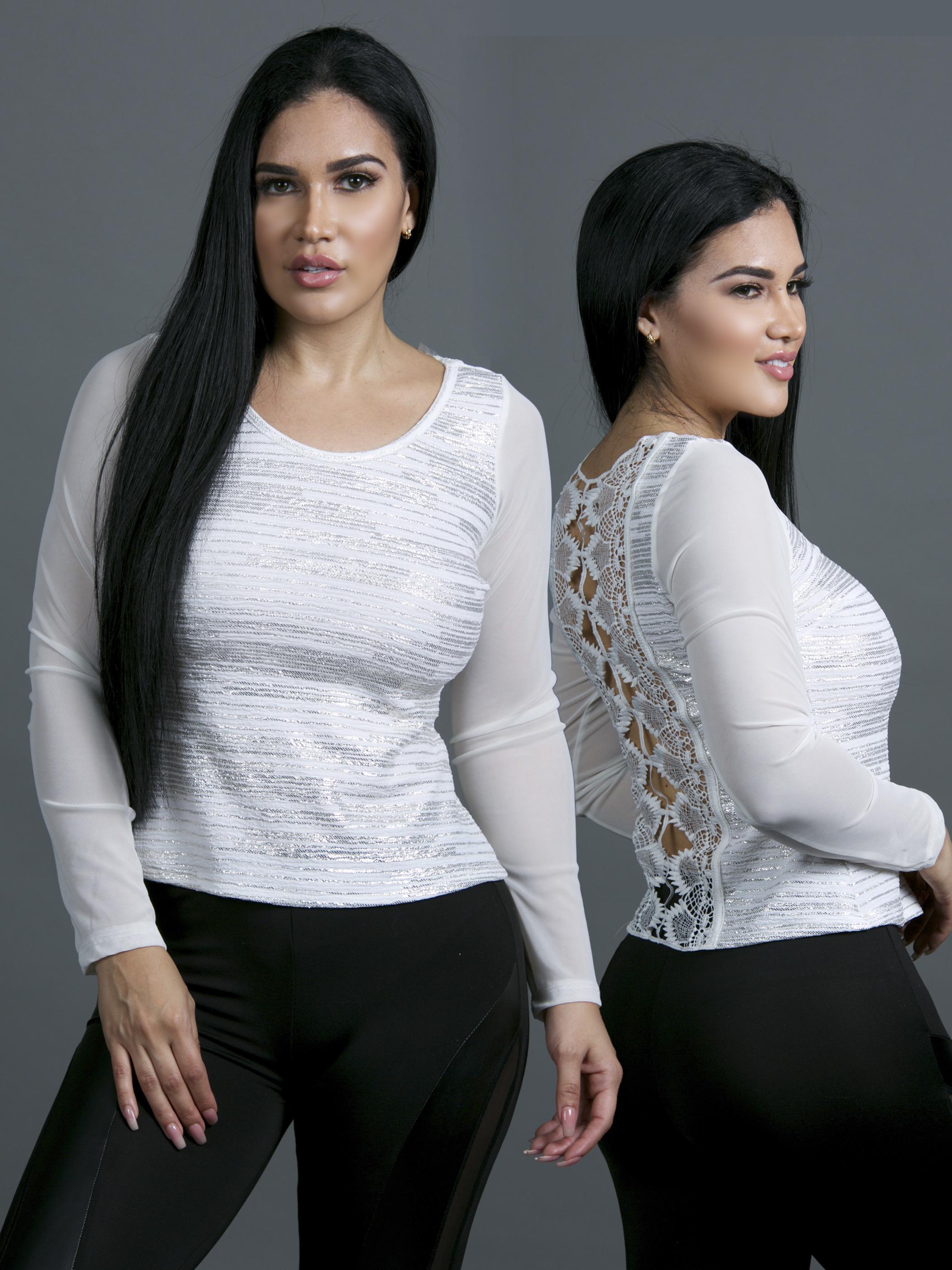 Ref. 003 -JT2080 Blusa de moda - Ropa Colombiana