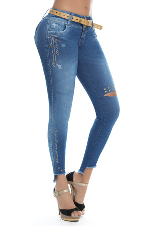 Ref. 041 -31062 Jean Levantacola - Ropa Colombiana