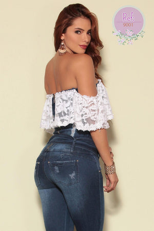 Ref. 015 -9001 Enterizo Colombiano - Ropa Colombiana