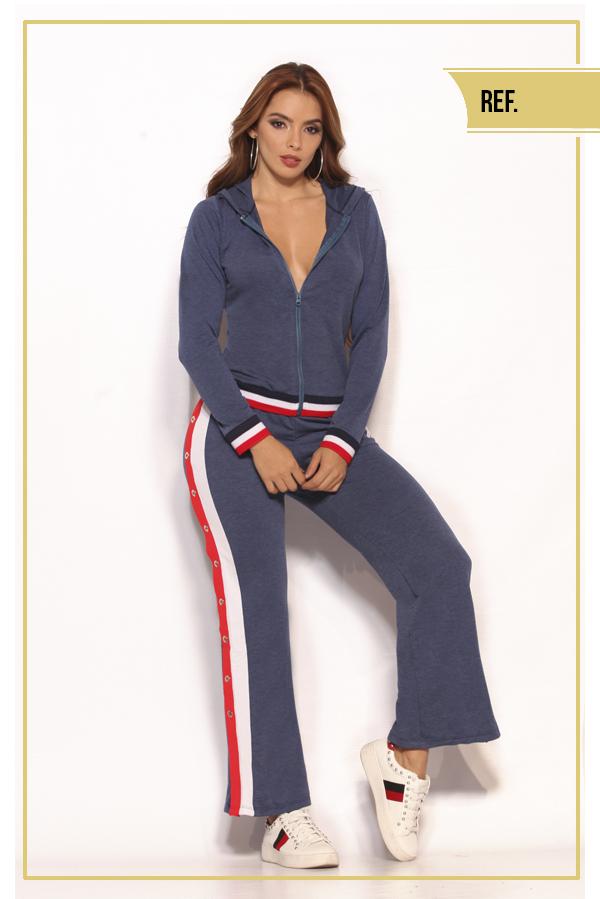 Ref. 046 -EK014 Conjunto deportivo de moda - Ropa Colombiana