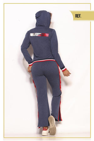 Ref. 046 -EK014 Conjunto deportivo de moda - Ropa Colombiana