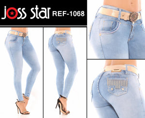 Ref. 051 -1068 Jean Colombianos de Moda con Realce de Gluteos - Ropa Colombiana