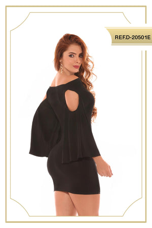 Ref. 003 -D20501E VESTIDO DAMA FIESTA - Ropa Colombiana