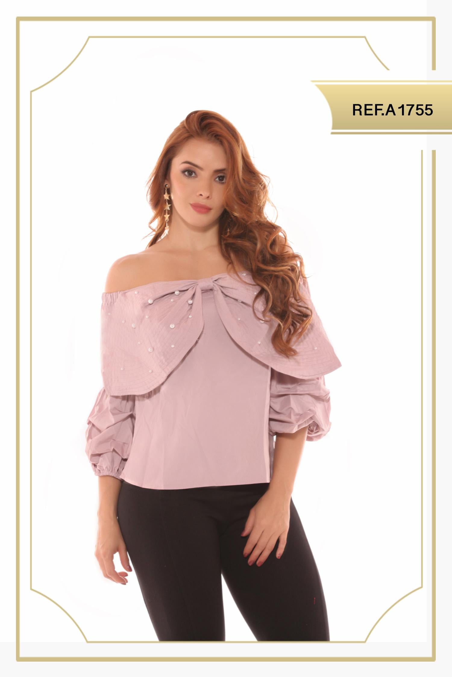 Ref. 003 - A1755 Blusa espectacular - Ropa Colombiana