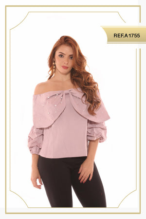 Ref. 003 - A1755 Blusa espectacular - Ropa Colombiana
