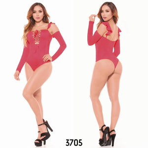 Ref. 004 -3705 Body sexy con refuerzo interno - Ropa Colombiana