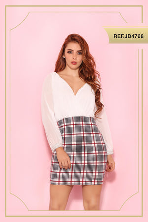 Ref. 003 -JD4768 Vestido de fiesta - Ropa Colombiana