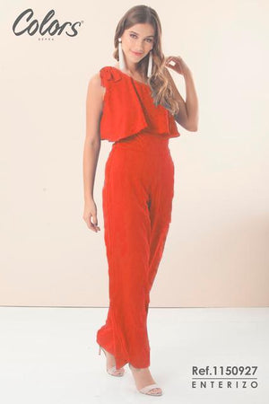 Ref. 045 -1150927 Enterizo Colombiano Tela - Ropa Colombiana