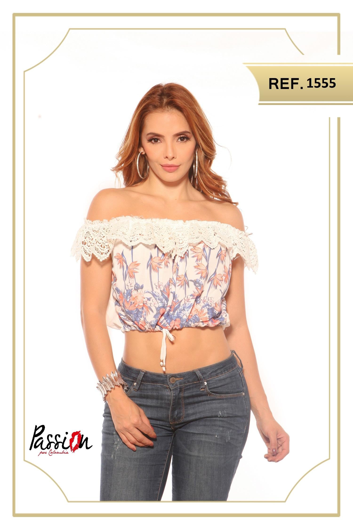 Ref. 015 -1555 BLUSA SEXY DAMA
