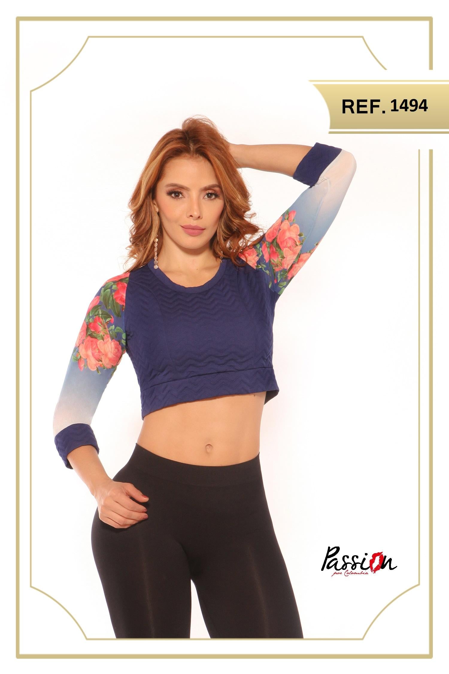 Ref. 004 -1494 Blusa Solo amor - Ropa Colombiana