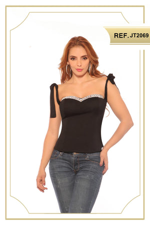 Ref. 003 -JT2069 Blusa sexy - Ropa Colombiana