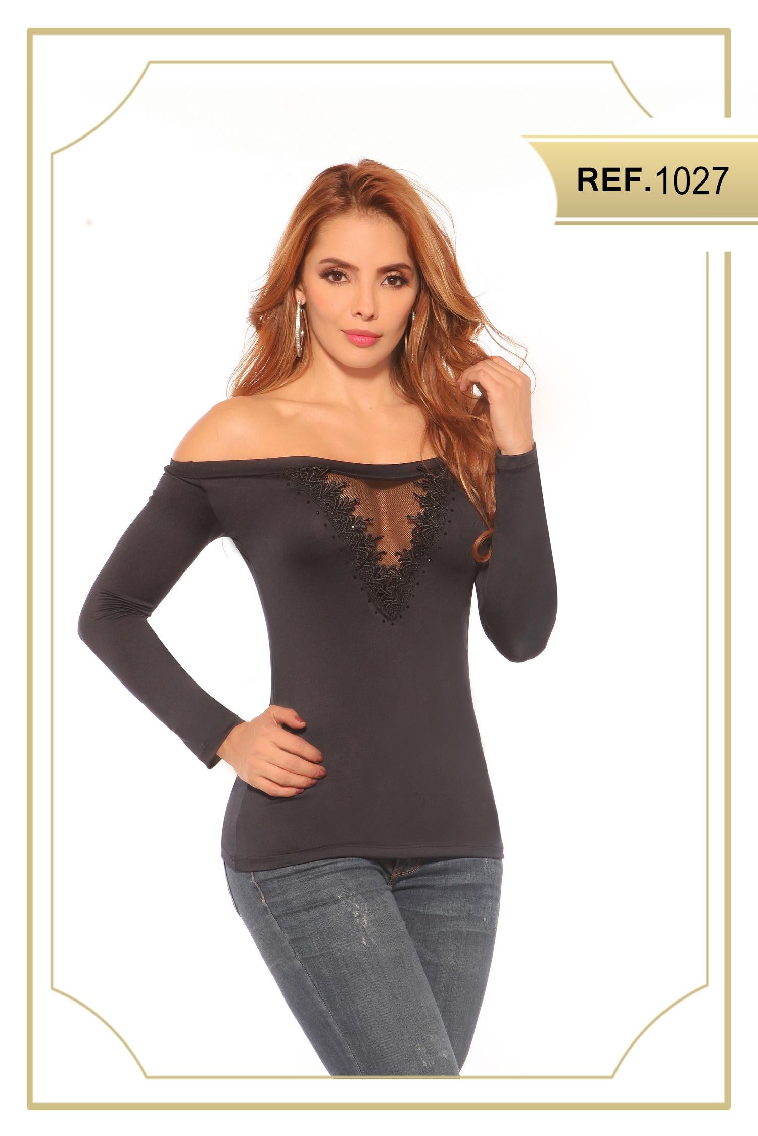 Ref. 008 -1027 Blusa Sexy Dama - Ropa Colombiana