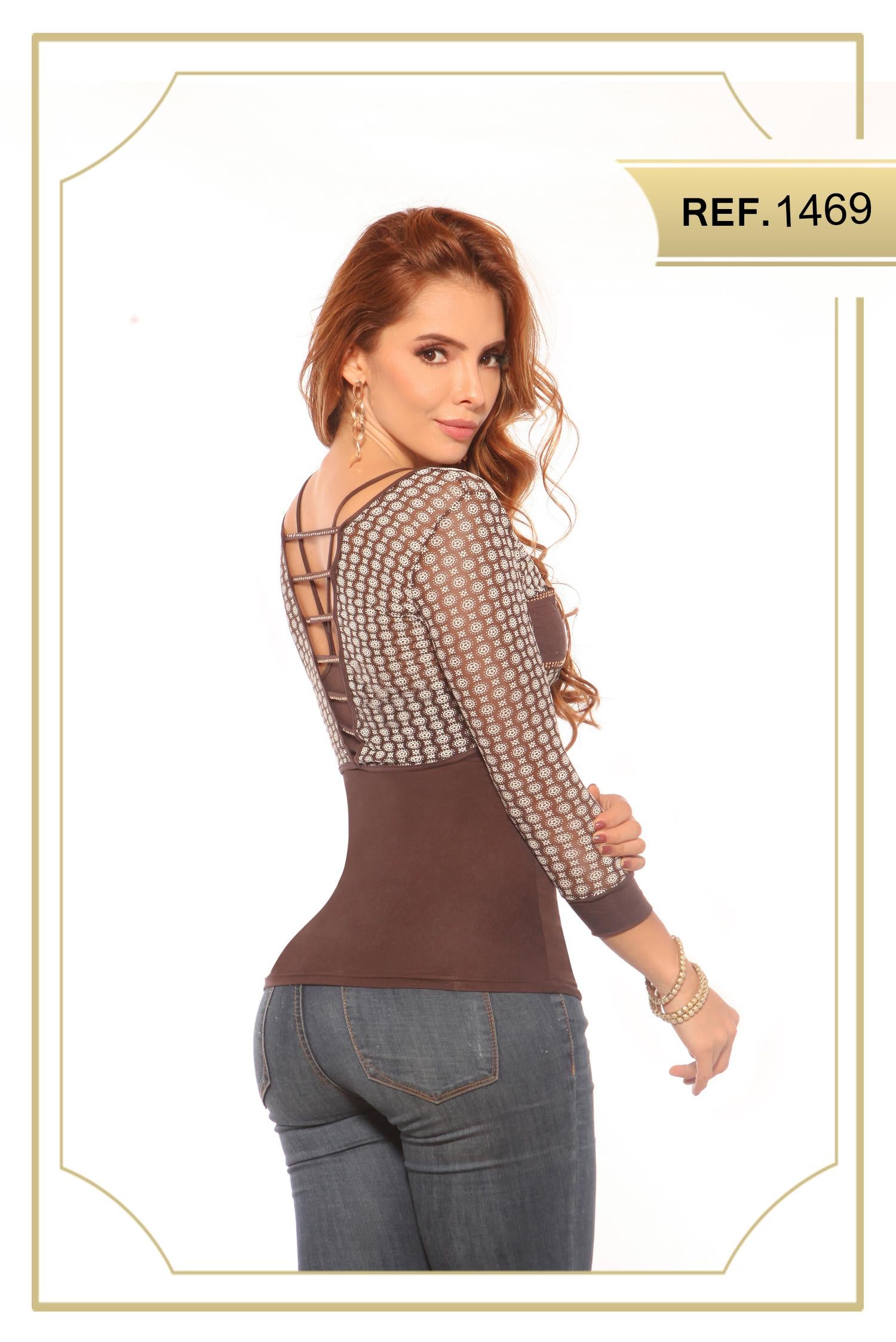 Ref. 004 -1469 Blusa Cereza - Ropa Colombiana