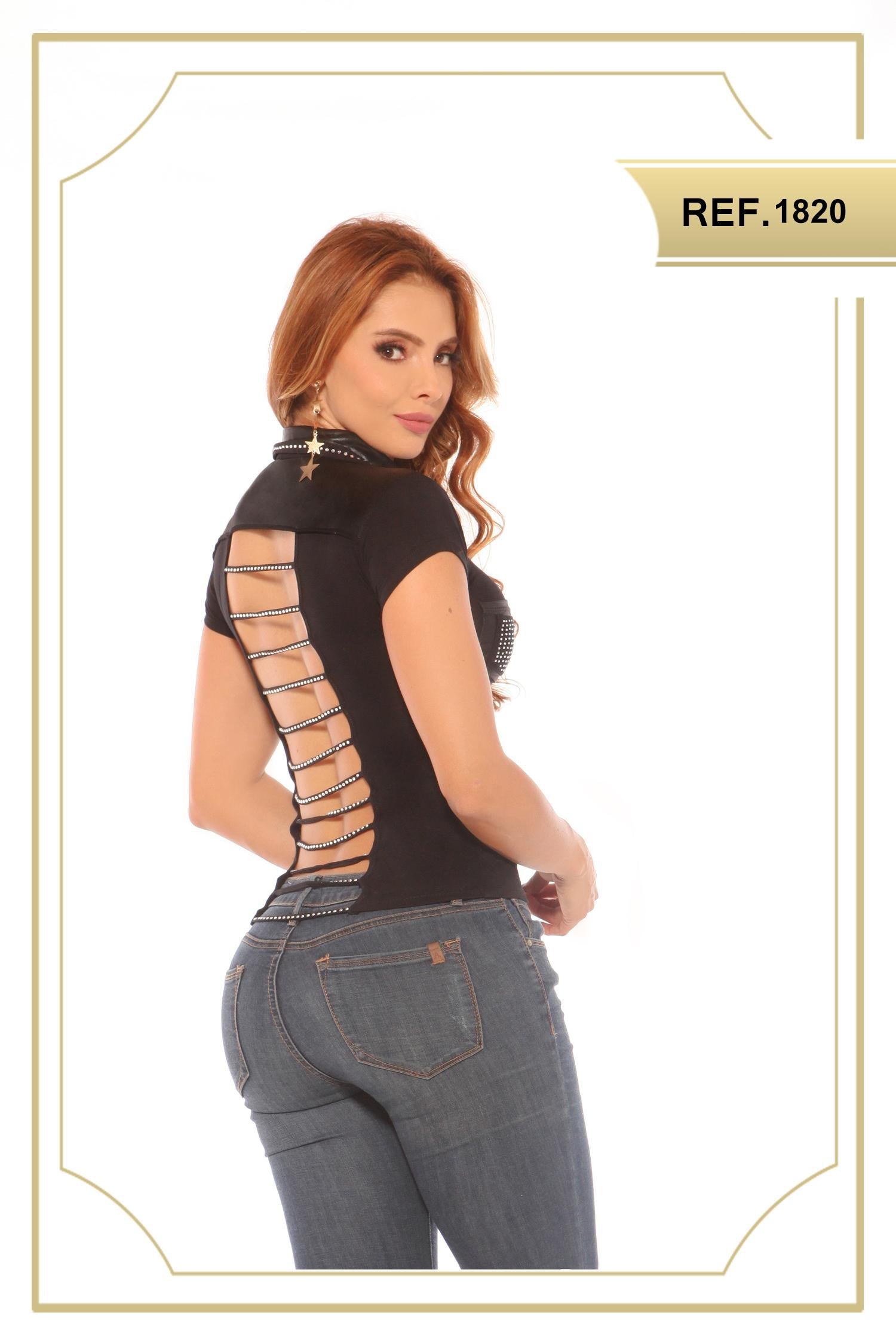 Ref. 004 -1820 Blusa Cereza - Ropa Colombiana