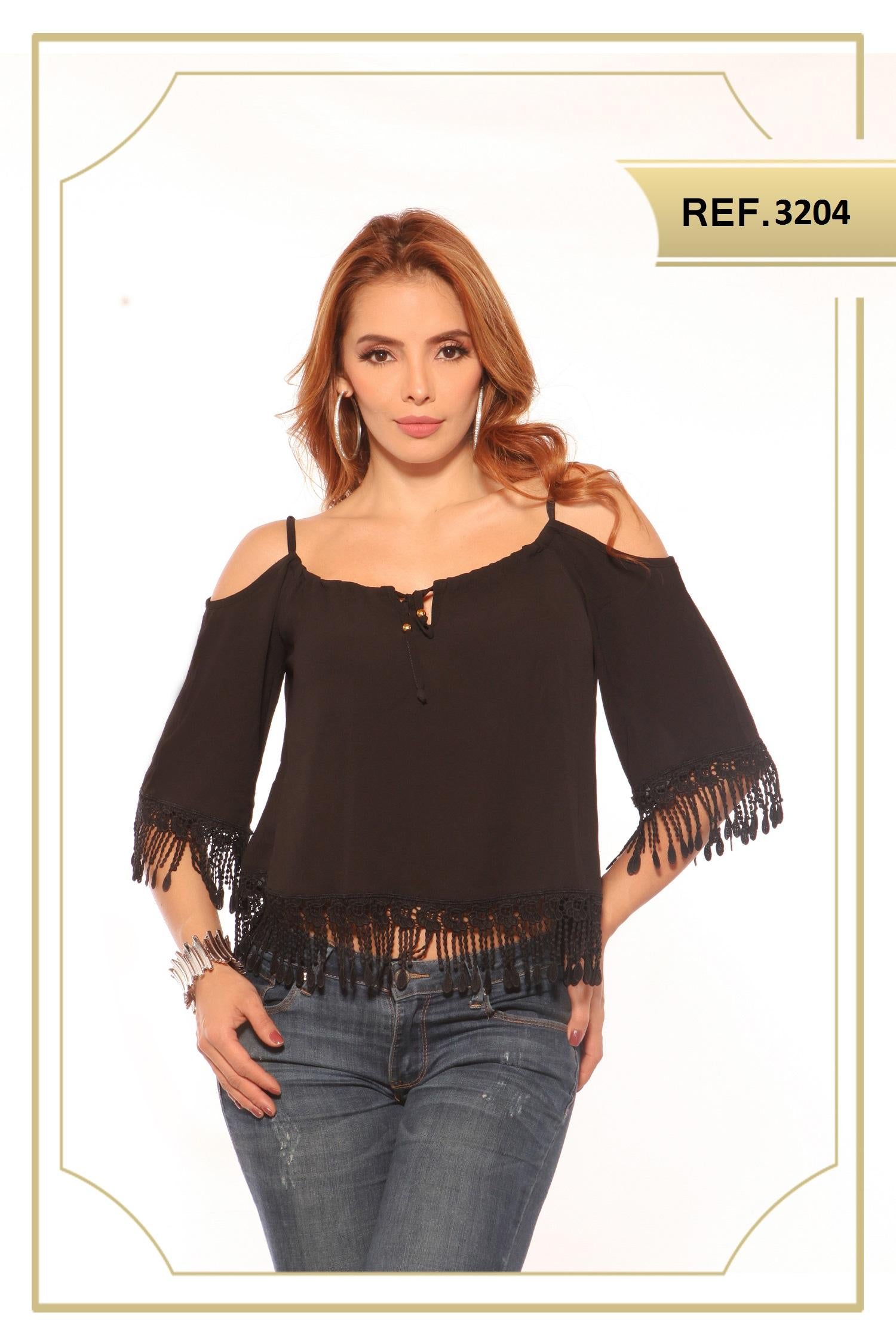Ref. 015 -3204 BLUSA SEXY - Ropa Colombiana