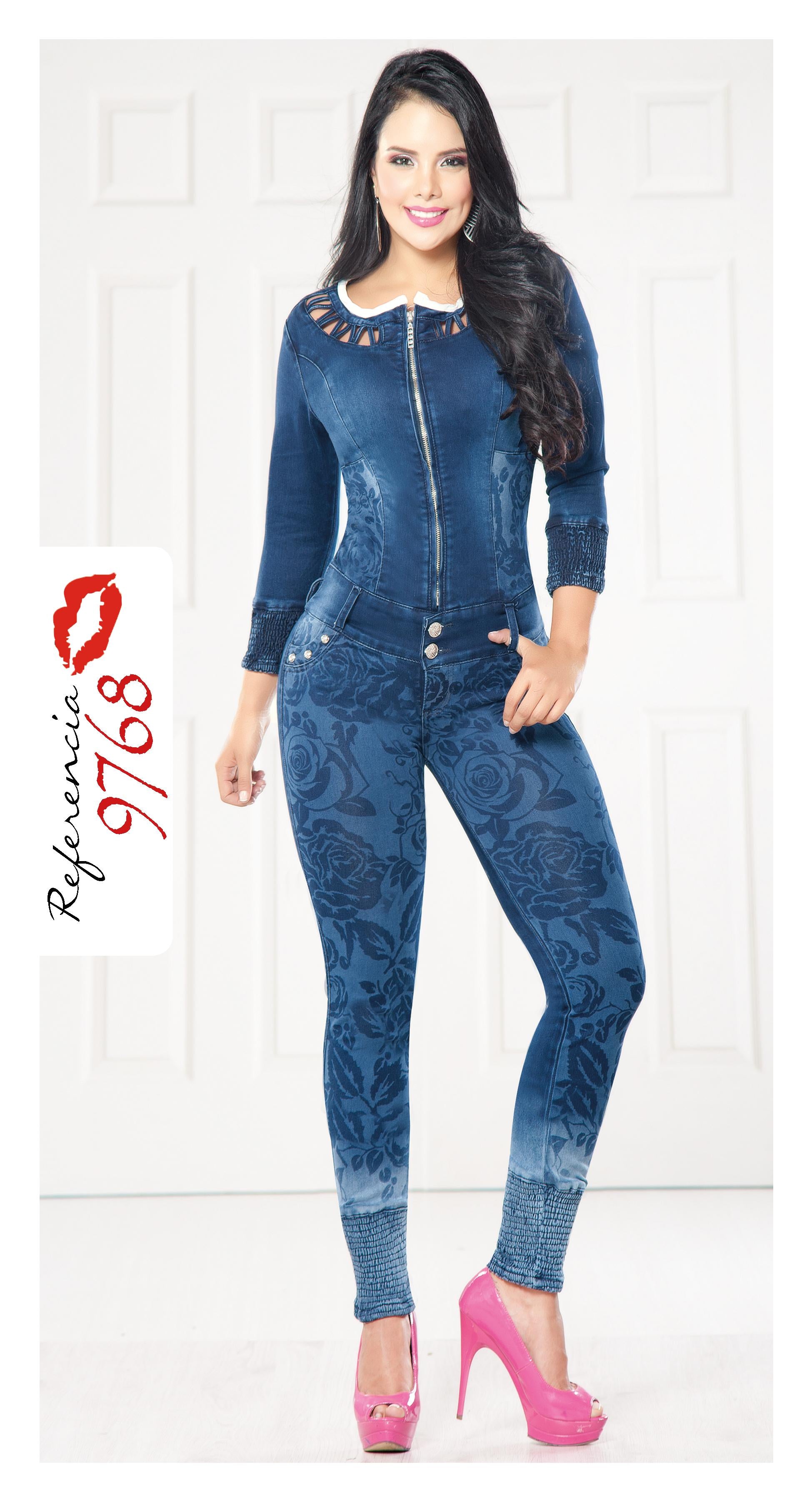 Ref. 001 -9768 ENTERIZO LEVANTACOLA COLOMBIANO - Ropa Colombiana